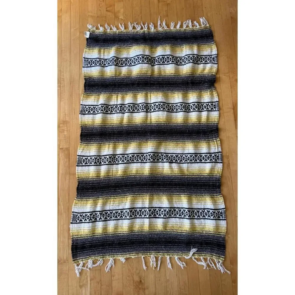 Vintage Frank's Textiles Baja Blanket